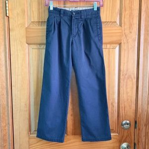 Boy’s size 10 Cherokee navy blue dress pants with pockets and adjustable waist